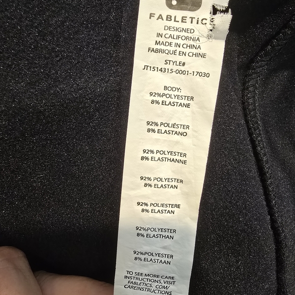 Fabletics Women's Black Yukon Hoodie Sweatshirt Mini Dress Size S - Picture 11 of 11